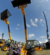 JCB maszyny budowlane rolnicze Bednary Poznań