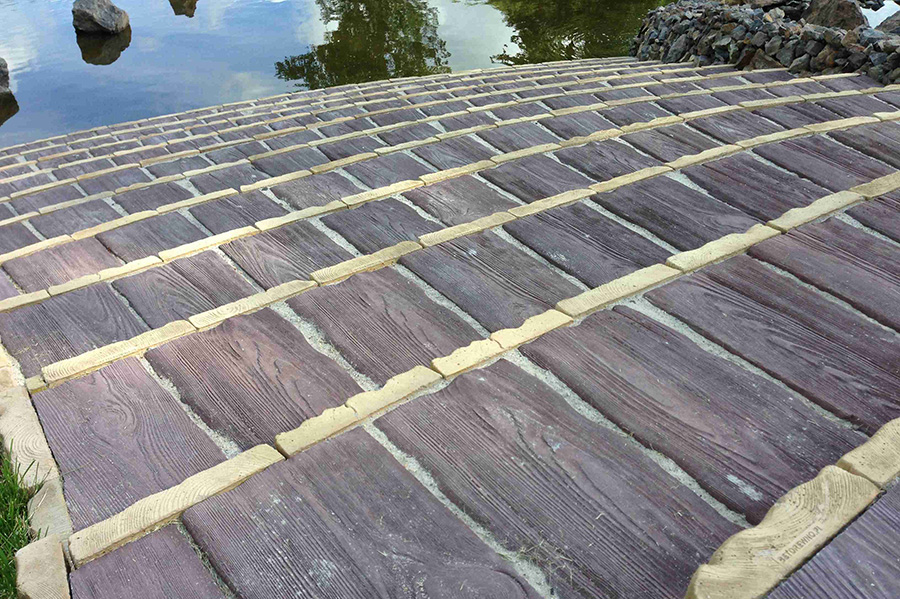 betonowe drewno do ogrodu