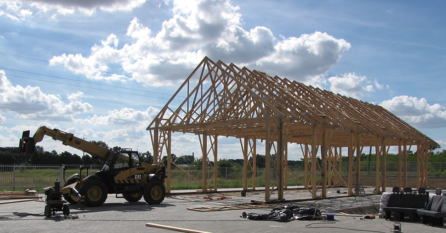 budownictwo modułowe konstrukcje dachów drewnianych hatek