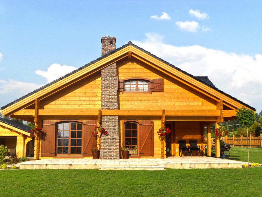 dom z bali drewnex