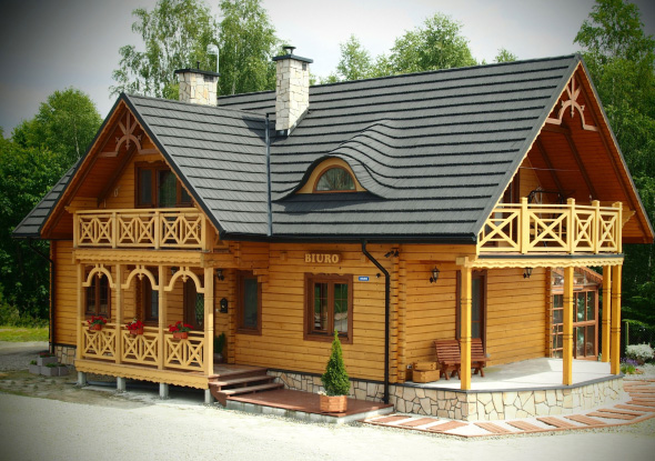 domy z drewna drewhat