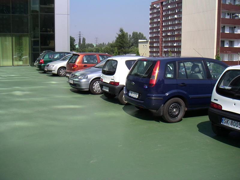 hydroizolacja posadzki na parkingu