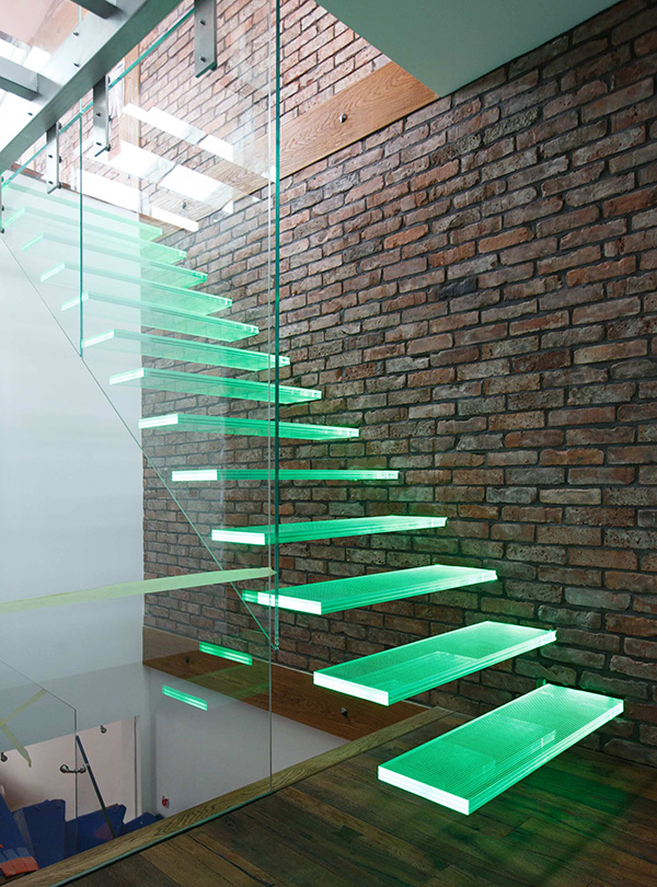 nowoczesne schody i balustrady