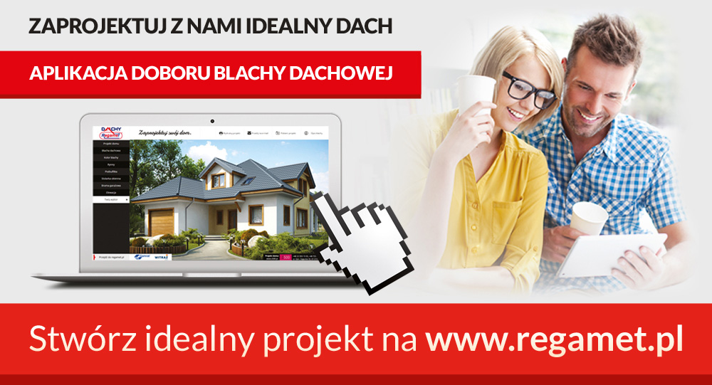 pokrycia dachowe z blachy - regamet