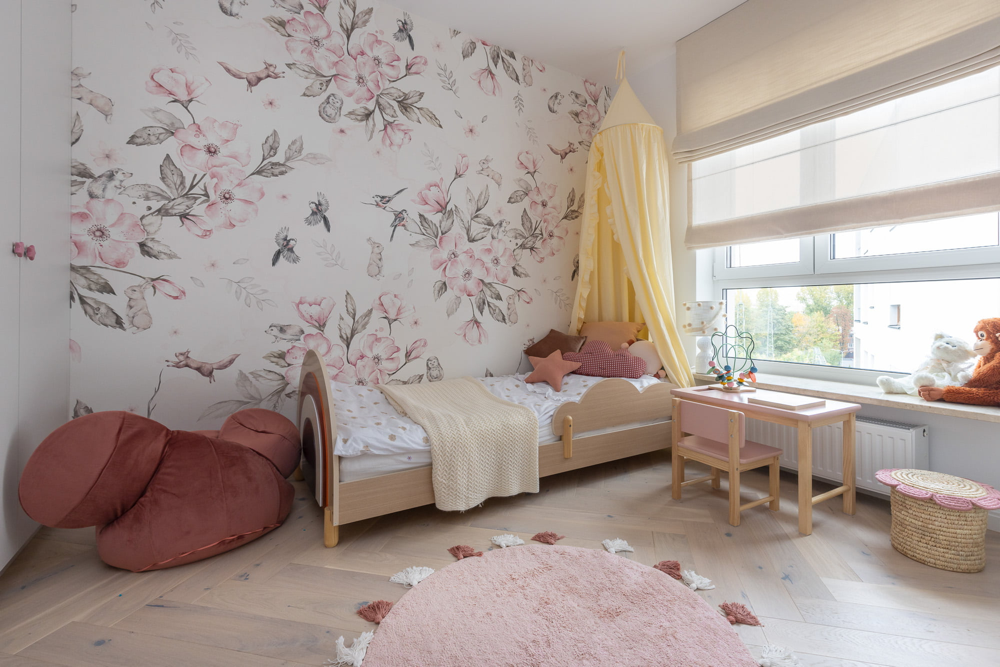 Tapeta w pokoju dziecięcym