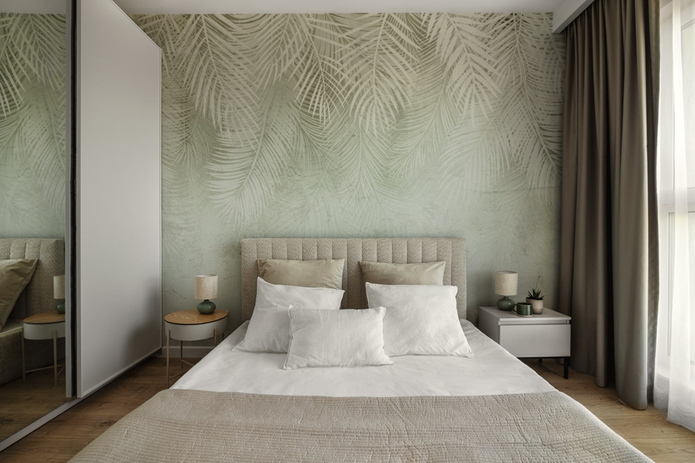 Tapeta w sypialni
