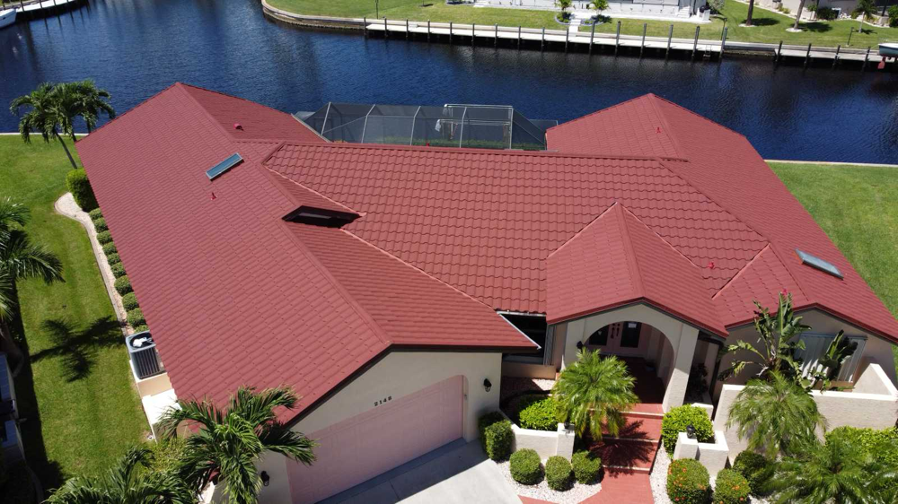 Pokrycia dachowe z posypką kamienną Blachotrapez