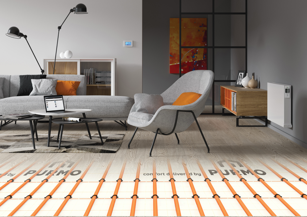 Fot. Purmo | System ogrzewania podłogowego z wylewką Purmo Rolljet