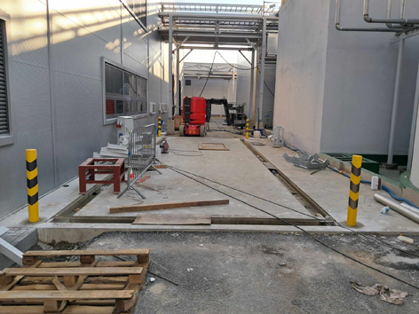 Rew Ton Montaż odbojnic przemysłowych Stalowa Wola. 08.08.2024.