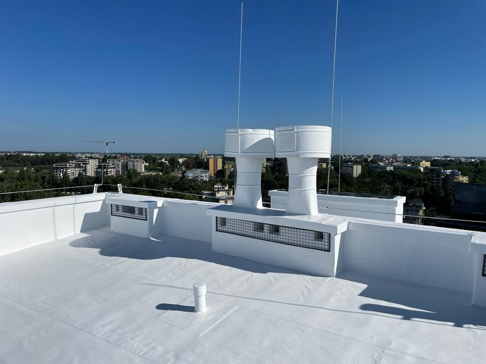 uszczelnienie dachu systemem Hydronylon