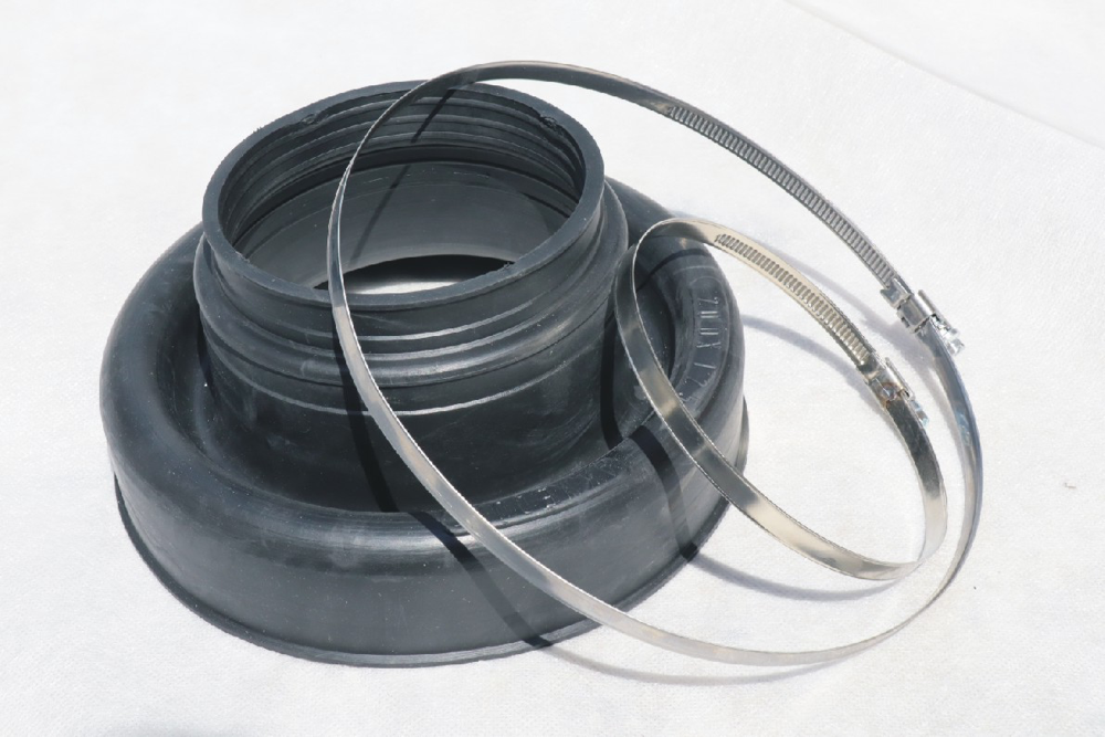 Manszeta uszczelniająca do obudowy studni głębinowej z tworzywa sztucznego PEHD