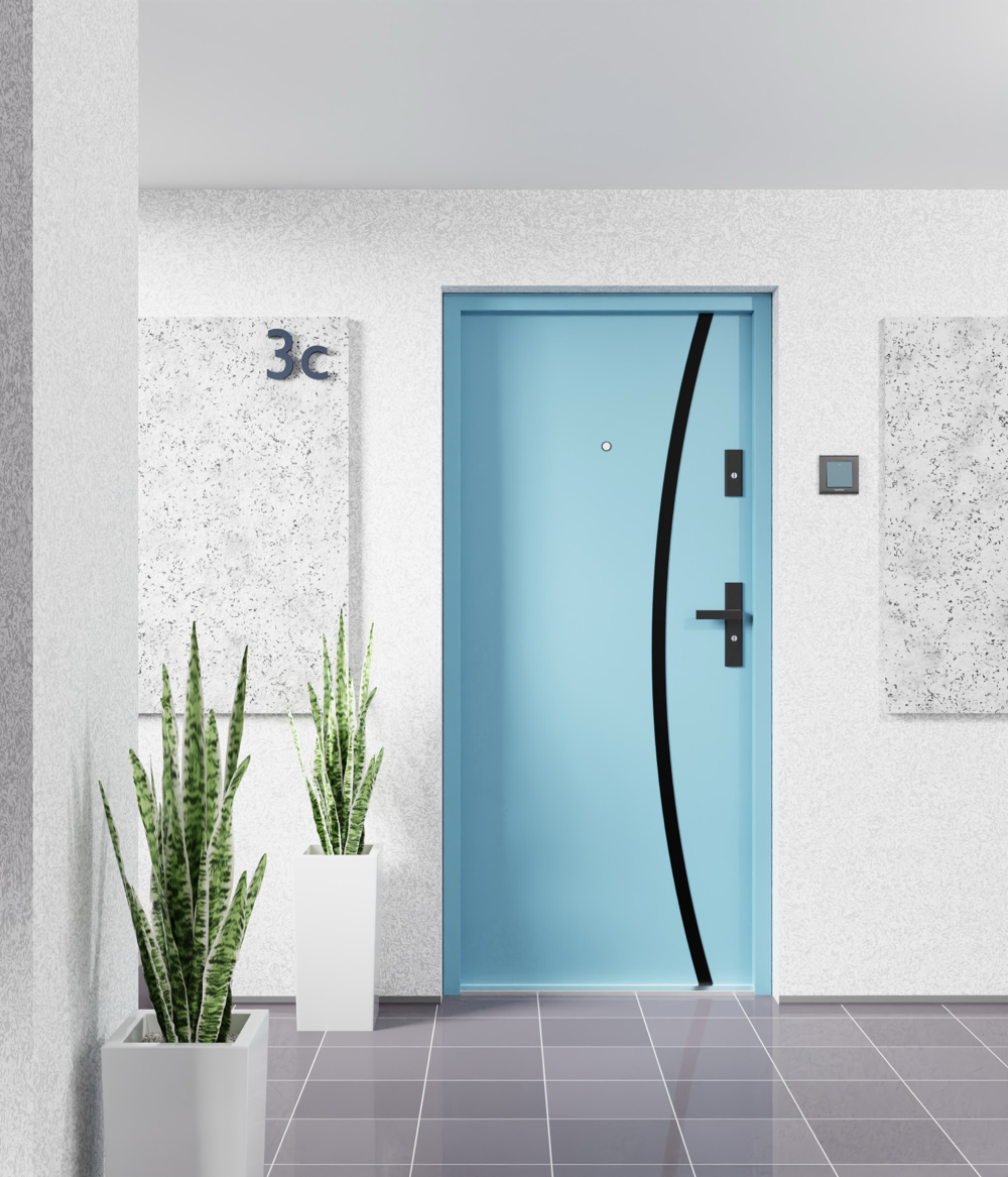 Drzwi antywłamaniowe do mieszkania w bloku – wysoka estetyka i ochrona