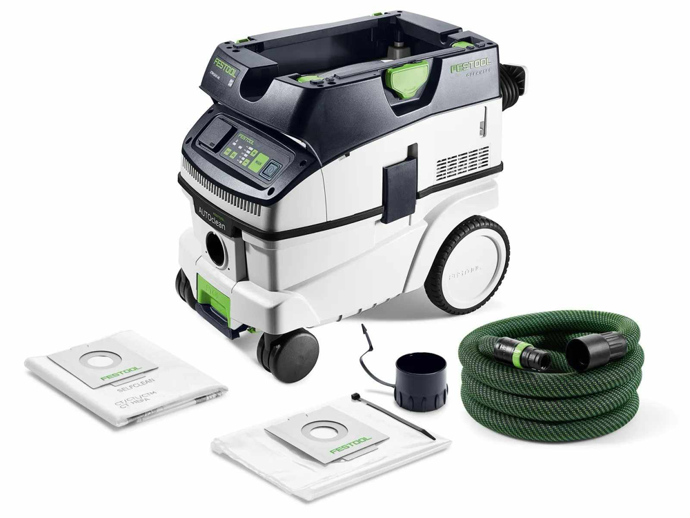 Jaki odkurzacz do szlifowania gładzi – Festool CTM 26 EI AC (AUTOCLEAN, klasa M) 
