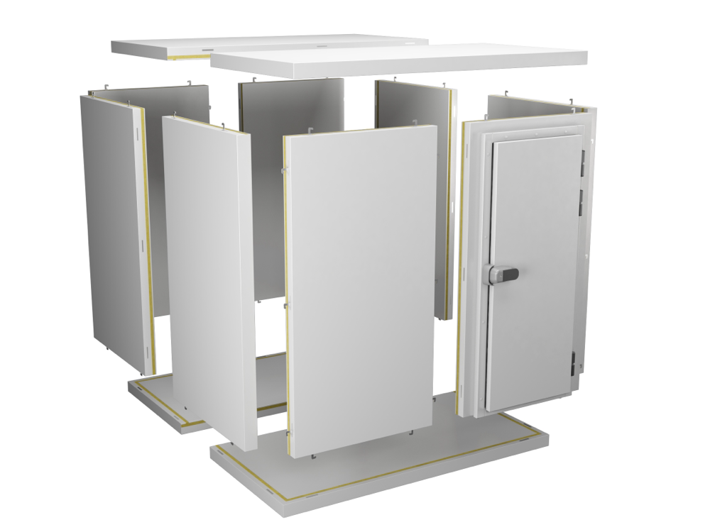 Budowa komory chłodniczej – system modułowy z płyt warstwowych Paneltech